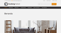 Desktop Screenshot of gudangmebel.com